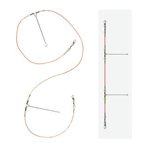 코스트 원투 2단 천평채비 3세트 수제작 장어 광어 원투자작채비