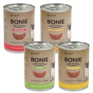보니캔 플러스 375g 강아지 영양간식캔 x 24개