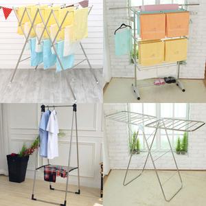 튼튼한빨래건조대 소형 대형 접이식 스텐 실내건조 이불 수건 베란다 빨랫대