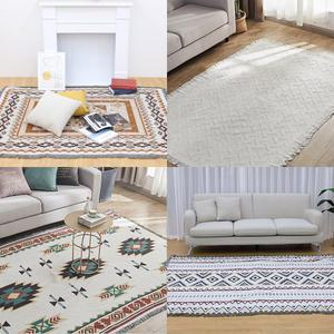 감성 러그 카페트 거실 매트 대형 블랭킷 차박 담요