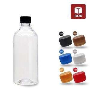 [MIR](1BOX) 더치커피병(N) 500ml (기본캡-136개입) 담금주 효소 음료 저장 플라스틱용기