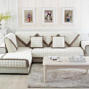 [러빙랩]아이비 극세사 쇼파패드 2인용 소파 패드 70x150cm