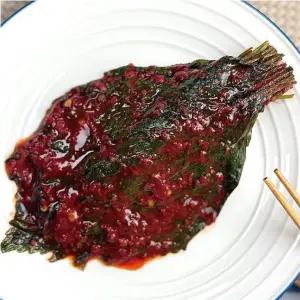 또밥찬 생깻잎무침 4kg 3개월만 생산하는 제철 별미 양념깻잎 대용량