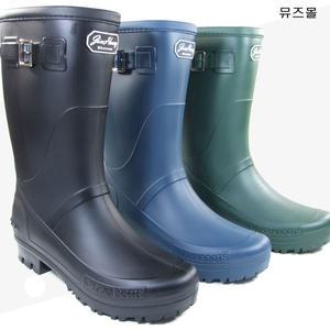 [뮤즈몰] LA-M2 /국산 최고급 남성 논슬립 패션 반장화 레인부츠 작업용 낚시 식당 주방 롱 여름 장마 신발