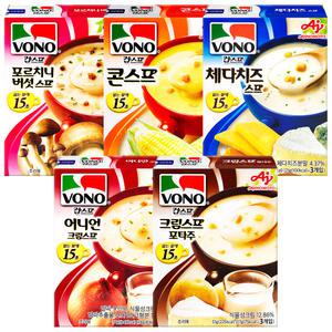 보노스프 콘+치즈+버섯+크림+어니언