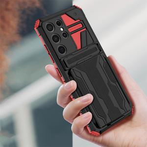 갤럭시S25 S24 S23 S22 S21 S20 노트20 플러스 울트라 엣지 FE 카드 패키지 하드 스탠드 핸드폰 케이스