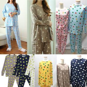 여자남자성인도형짱구스마일양 가을긴팔잠옷 홈웨어세트 빅사이즈 여성프릴