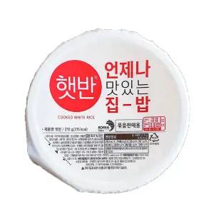 CJ제일제당 둥근 햇반 210g 36개 즉석밥