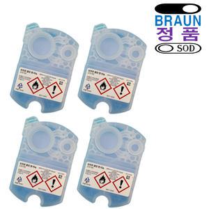 무 브라운 면도기 클리닝 카트리지 알콜 세척액 세정액 CCR4 4개 시리즈5 6 7 8 9 71-S7200CC 71-N7200CC
