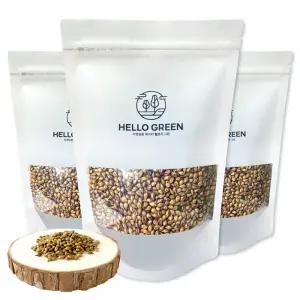 헬로우그린 국산 볶은 보리차 400gx3팩 갓 볶아서 더욱 구수하고 단백한 볶음 보리차