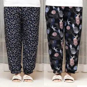 WP310 여자 두꺼운 융 털 기모 겨울 일바지 몸빼 바지