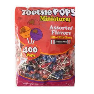 투시팝 미니어쳐 캔디 2.1KG 400개 대용량 막대 사탕