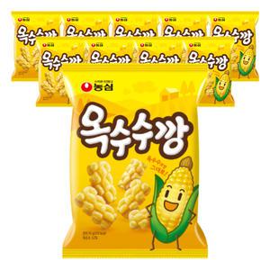 농심 옥수수깡, 70g, 10개