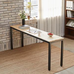 폭좁은 고무나무 원목 테이블_1600X350/창가테이블/보조테이블/사이드테이블