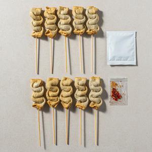 [간식어장]포장마차 꼬치어묵탕 미도어묵꼬치10개 특제분말 우동사리