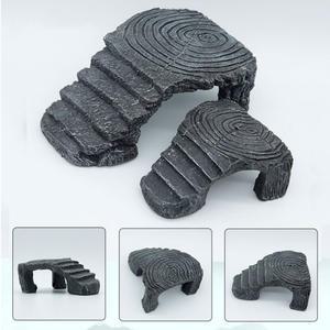 거북이 동굴 파충류 은신처 수조 장식 어항꾸기미 거북이놀이터 돌 열대어 구피 새우놀이터