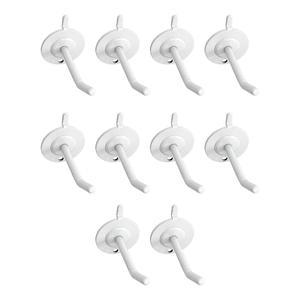 인테리어 타공판 일선후크 5cmx10개(화이트)