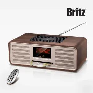 브리츠 BZ-T8800 진공관 블루투스 오디오 스피커 CD플레이어 FM라디오 알람시계 USB재생