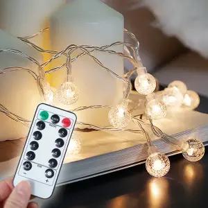 LED 크리스탈버블 앵두전구 무드등 50구 100구 트리전구 감성캠핑