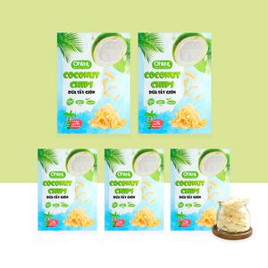 코코넛과육 100% 비건 코코넛칩 50gX5봉 글루텐프리 non gmo