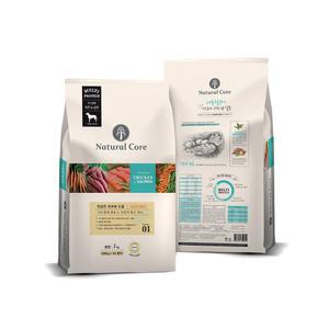 네츄럴코어 치킨연어 강아지사료 7kg x 2