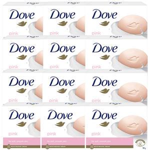 도브 뷰티바 핑크 12개 4입X3 보습 클렌징 중성비누 미용비누