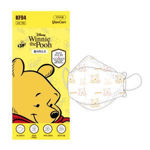 KF94 디즈니 곰돌이푸 소형 마스크 30매 의약외품 어린이 키즈 황사마스크