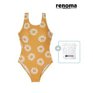 [레노마수영복](하남점)폴리백 증정 여아동 U백 실내 수영복 2컬러 - GS2C821