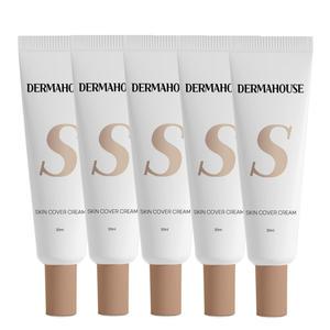 스킨 커버 크림 30ml x 5개 /커버 파운데이션 잡티보정