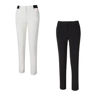 [와이드앵글](광주신세계)WWW22343 여성 CF 벨루가 슬림핏 본딩 팬츠