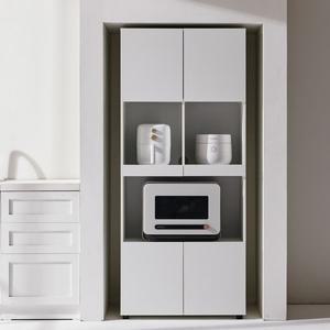 [가온퍼니처]에셀르 800 전자렌인지 선반 수납장 밥솥 다이 선반 주방 수납장 키큰 렌지대