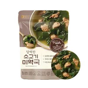 아워홈 담백한 소고기 미역국 300g 1개