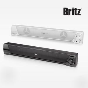 브리츠 BA-R90 White 사운드바 스피커 컴퓨터 PC 스피커 2채널 USB전원 헤드셋단자