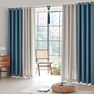 [NS홈쇼핑]뷰하우스 데이즈 3중직 투톤 암막커튼 대형 거실커튼[30882273]