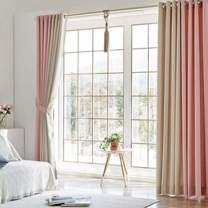 [NS홈쇼핑]뷰하우스 비츠 3중직 사계절 아일렛 투톤 암막커튼 대형 거실커튼..[31816659]