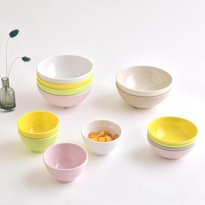 국산 멜라민 볼 국그릇 식판 공기 대접 탕 면기 볼 그릇 세트 모음