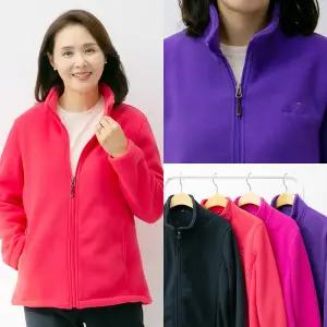 마미소 고급 폴라폴리스 재킷 후리스 뽀글이 집업 엄마 할머니 빅사이즈 40 60 마담 중년 여성 옷