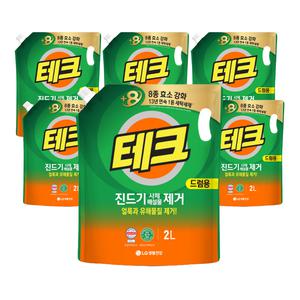 테크 진드기드럼 리필 2L x 6개