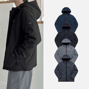 [타미힐피거] 소프트 셀 셰르파 후드자켓