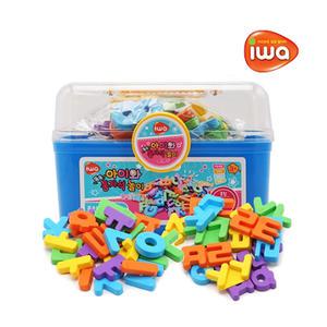 아이와 똑똑 통자석놀이 자석글자 한글 숫자 영어 종합세트 117p