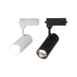 더쎈 LED COB 레일 스포트 20W 전시회 집중조명 레일등 원통형 트랙등 백화점 의류매장 갤러리조명 액자등