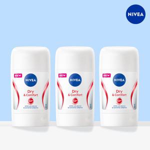 니베아 데오드란트 스틱 드라이 앤 콤포트 50ml X 3