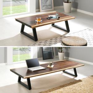 머티 엔틱 거실테이블 좌탁 우드슬랩 원목 소파테이블