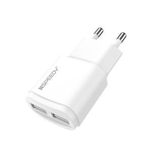 스피디 2포트 5V 2A 저전력 저속 USB 멀티 충전기