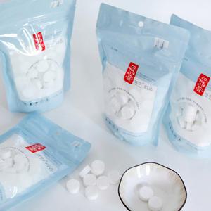 코인 무방부제 압축건티슈 100P 아기물티슈 식당냅킨 물수건 핸드타올