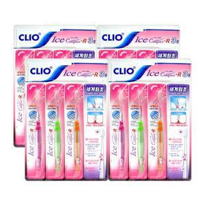 아이스콤팩트R 라운드미세모 칫솔 3+3입 x2개