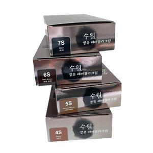 수월 명품 헤어칼라 크림 염색약