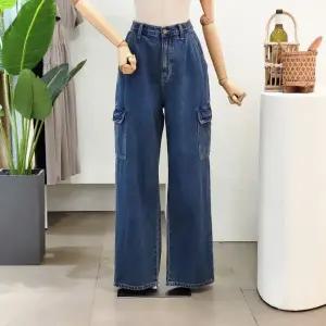 [대구백화점] [4CUS]와이드 카고 데님 팬츠(FF3H7PT00798)