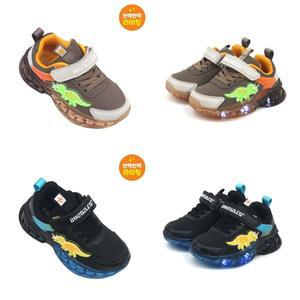 [토박스](강남점)[다이노솔즈] 토박스 DINOSOLES   LED 불나오는 공룡 운동화-트리케라 에어 와이 DNKCD...