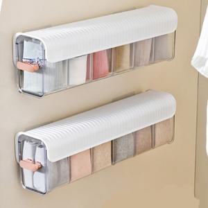 무타공 벽걸이형 슬라이딩 다용도 수납함 속옷 선정리 소품 약통